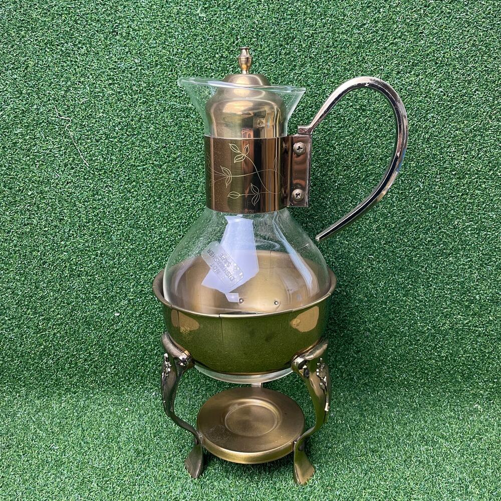 Vintage Princess House Heritage Coffee Tea Carafe Warmer